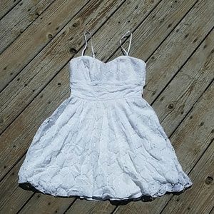 White Speechless Summer Dress